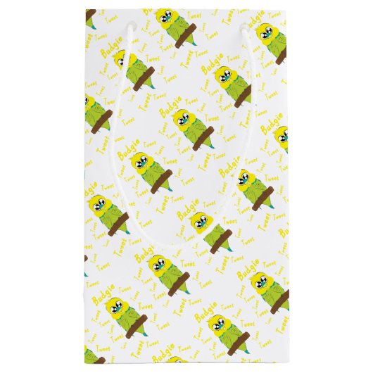 budgie kleine geschenktüte (Rückseite)