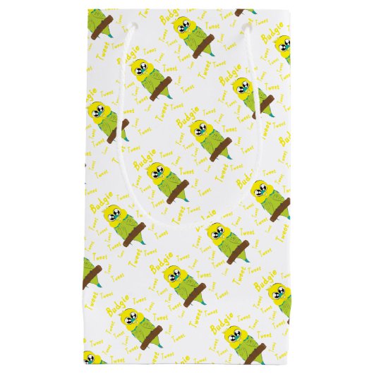 budgie kleine geschenktüte (Vorderseite)