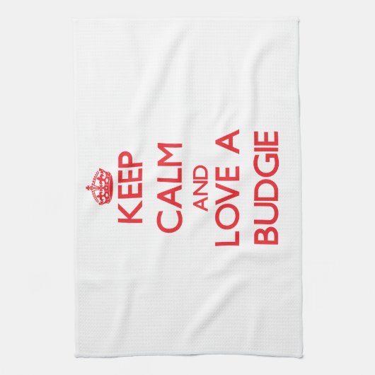 Budgie Küchentuch (Vertikal)