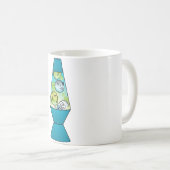 Budgie Lava Lamp Kaffeetasse (VorderseiteRechts)