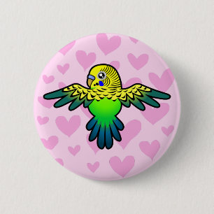 Budgie Liebe Button