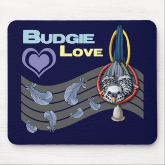 Budgie Liebe "Süsse" Mousepad