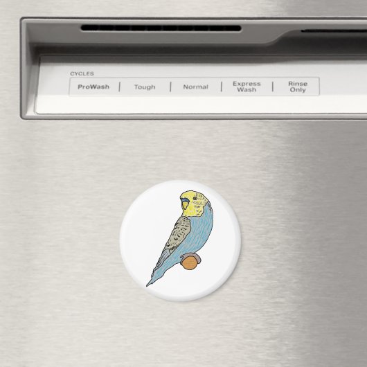 Budgie Magnet (In Situ (Geschirrspüler))