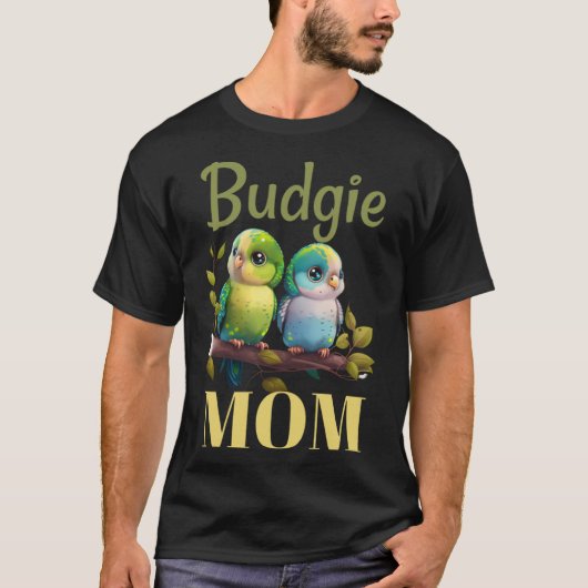 Budgie Mama Budgerigar Parakeet Bird Pullover Hood (Vorderseite)