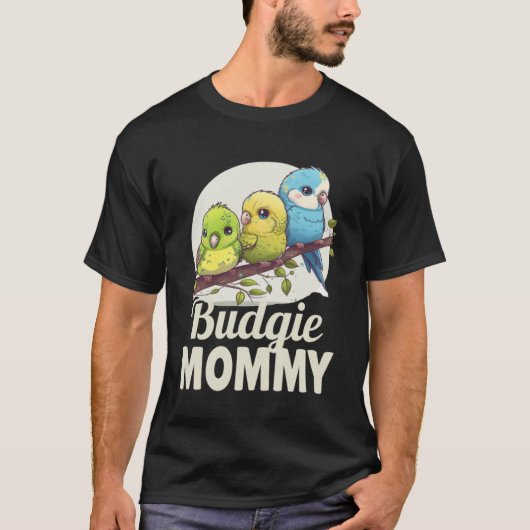 Budgie Mama Budgerigar Parakeet Bird Pullover Hood (Vorderseite)