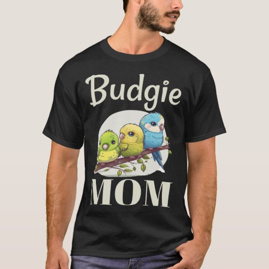 Budgie Mama Budgerigar Parakeet Bird Pullover Hood (Vorderseite)
