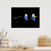 Budgie Math Poster (Küche)