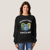 Budgie Mom Budgerigar Parakeet Bird 43 Sweatshirt (Vorne ganz)