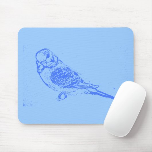 Budgie Mousepad (Mit Mouse)