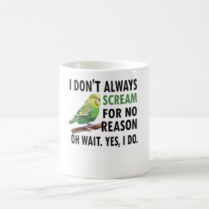 Budgie Owner Budgie Lover Parakeet Bird Budgerigar Kaffeetasse