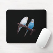 Budgie Paare mousepad (Mit Mouse)