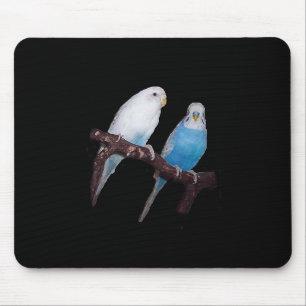 Budgie Paare mousepad