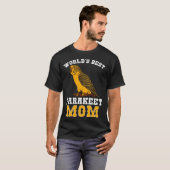 Budgie Parakeet Mom Budgerigar T-Shirt (Vorne ganz)