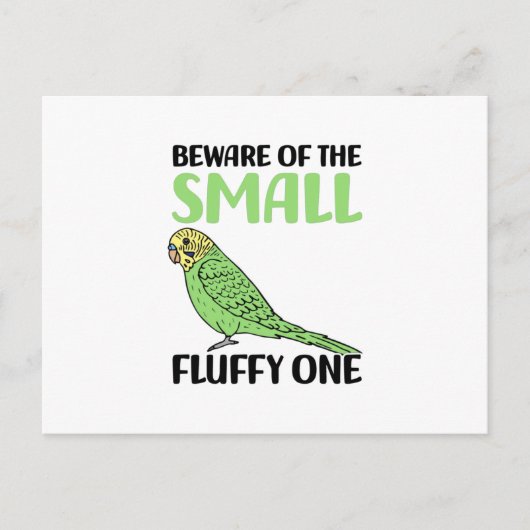 budgie postkarte (Vorderseite)