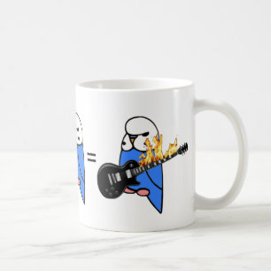 Budgie rockt Mathe Kaffeetasse