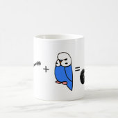 Budgie schaukelt Mathe Kaffeetasse (Mittel)