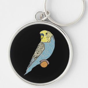 Budgie Schlüsselanhänger