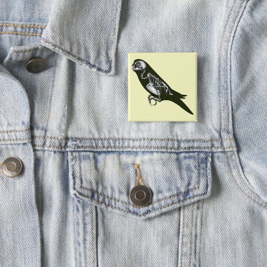 Budgie Skelett Button (Beispiel)