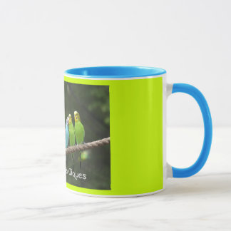 Budgie Social Cliques Kaffeemaschine Tasse