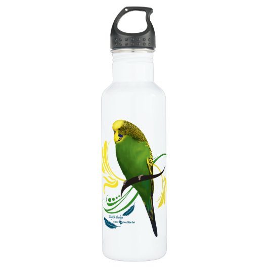 Budgie Trinkflasche (Vorderseite)