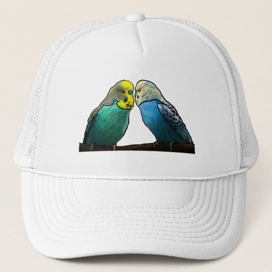 Budgie Truckerkappe (Vorderseite)