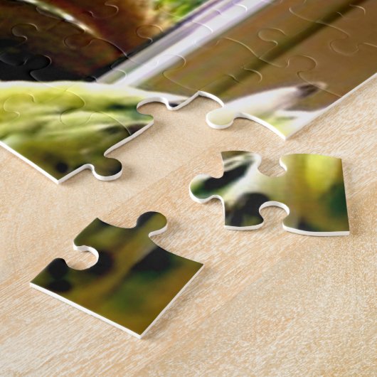 Budgie und rotes Eichhörnchen Puzzle (Seite)