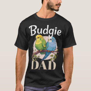 Budgie Vater Budgerigar Parakeet Bird Pullover Hoo