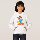 Budgie-Vogel Icecream Hoodie (Vorne ganz)