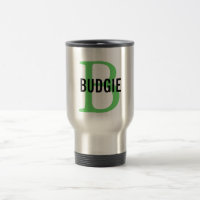 Budgie Vogel-Monogramm