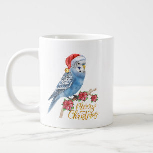 Budgie Weihnachten Jumbo-Tasse