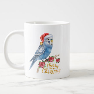 Budgie Weihnachten Jumbo-Tasse
