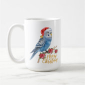 Budgie Weihnachten Kaffeetasse (Links)