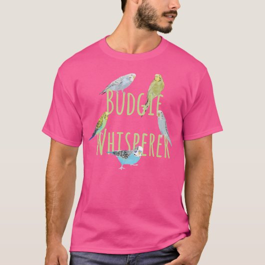 Budgie Whisperer T-Shirt (Vorderseite)