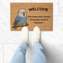 Budgie Willkommen