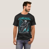 Budgieblaue Flügel T-Shirt (Vorne ganz)