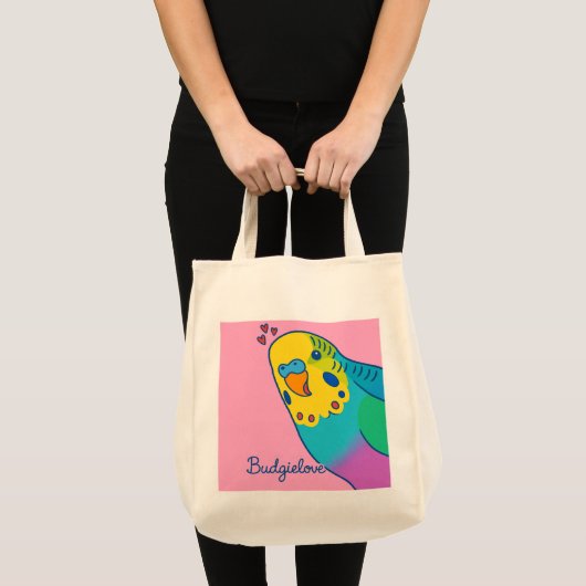 Budgielove Einkaufstasche (Vorderseite (Produkt))