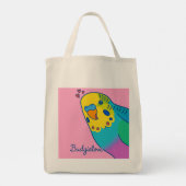 Budgielove Einkaufstasche (Rückseite)