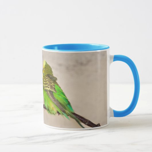 Budgien in der Tasse der Liebe (Rechts)