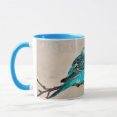 Budgien in der Tasse der Liebe (Links)