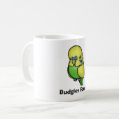 Budgies Felsen! Kaffeetasse (Vorderseite Links)