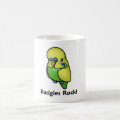 Budgies Felsen! Kaffeetasse (Mittel)