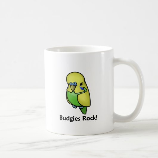 Budgies Felsen! Kaffeetasse (Rechts)