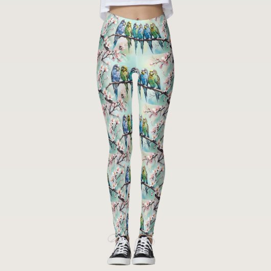 Budgies Leggings (Vorderseite)