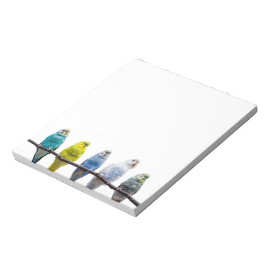 Budgies Notizblock (Rotiert)