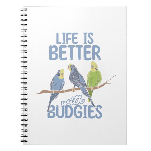 Budgies Notizblock (Vorderseite)