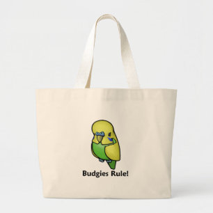 Budgies Regel! Jumbo Stoffbeutel
