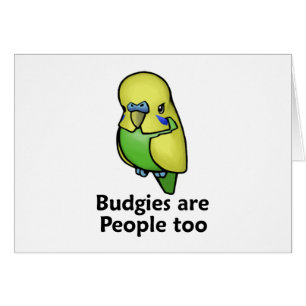 Budgies sind Leute auch