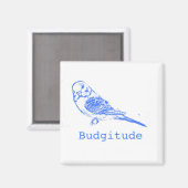 Budgitude Magnet (Vorderseite/Rückseite)