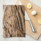 Budir Beach, Island Geschirrtuch (Viertel Falte)