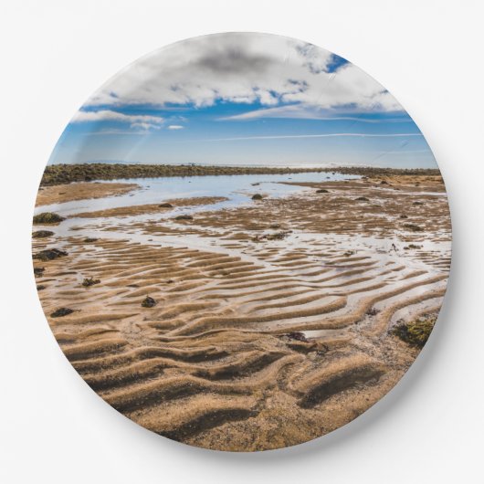 Budir Beach, Island Pappteller (Vorderseite)